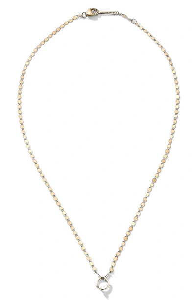 Lana Jewelry Solo Scorpio Pendant Necklace In Yellow/ Taurus