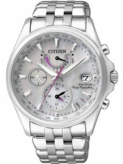 Pre-owned Citizen Fc0010-55d Eco-drive Ladies Radio Controlled Watch 39mm