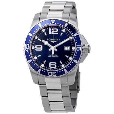 Pre-owned Longines Hydroconquest Automatic Blue Dial 44 Mm Men's Watch L3.841.4.96.6