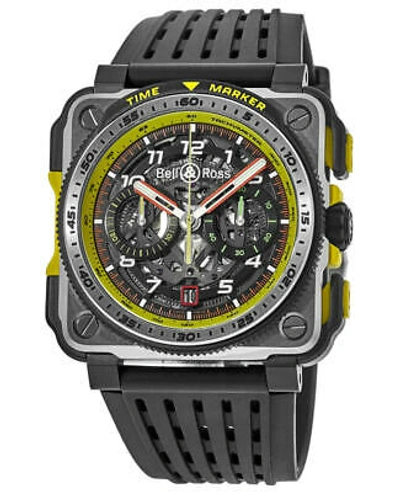 Pre-owned Bell & Ross Br-x1 Chronograph Limited Edition Men's Watch Brx1-rs19/srb