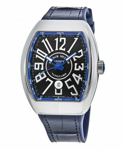 Pre-owned Franck Muller Vanguard Automatic Men's Watch V 45 Sc Dt Ac Blue Concept