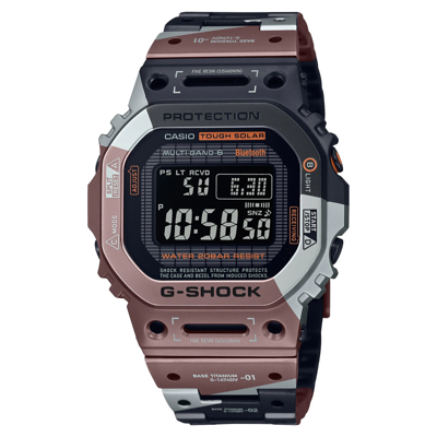 Pre-owned Casio G-shock Gmw-b5000tvb-1jr 5600 Bluetooth Smart Phone Tough Solar  Official