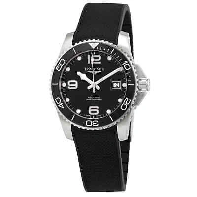 Pre-owned Longines Hydroconquest Automatic Black Dial 41 Mm Men's Watch L37814569