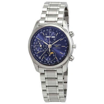 Pre-owned Longines Master Collection Complete Calendar Chronograph Automatic L26734926