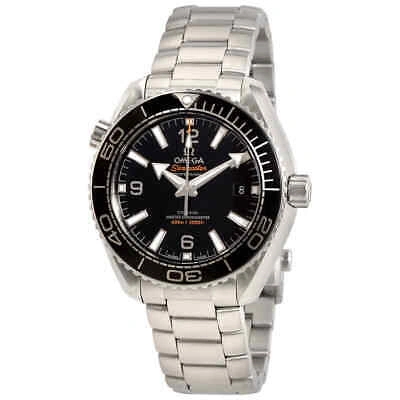 Pre-owned Omega Seamaster Planet Ocean 600 M Automatic Black Dial Men's Watch