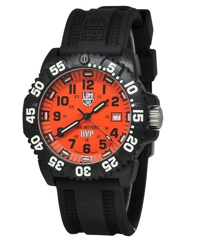 Pre-owned Luminox Navy Seal Colormark Scott Cassell Navy Seal Diver's Watch - Xs.3059.sef