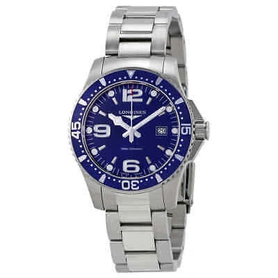 Pre-owned Longines Hydroconquest Blue Dial Men's 39mm Watch L3.730.4.96.6