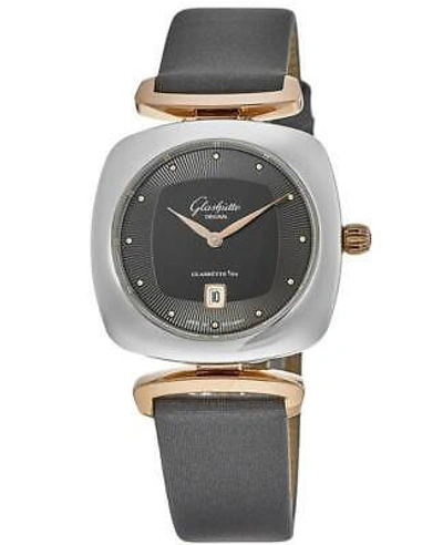 Pre-owned Glashütte Original Glashutte Original Pavonina Grey Dial Satin Women's Watch 1-03-01-27-06-34