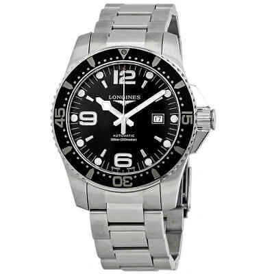 Pre-owned Longines Hydroconquest Automatic 44 Mm Black Dial Men's Watch L3.841.4.56.6
