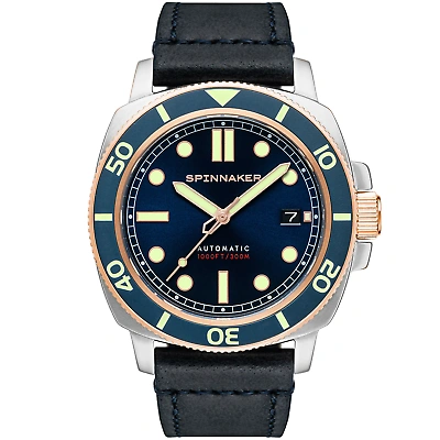 Pre-owned Spinnaker Hull Automatic Officer Blue