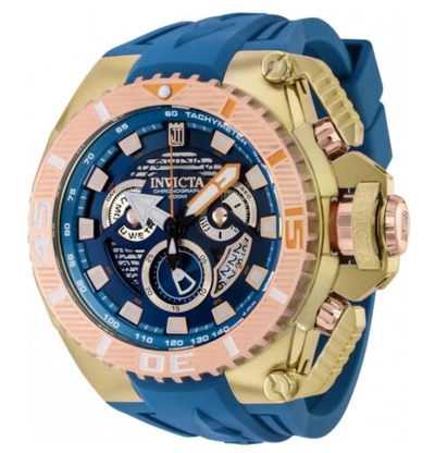 Pre-owned Invicta Jason Taylor Men's 57mm Large Limited Edition Swiss Chrono Watch 38058