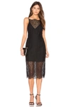 KEEPSAKE DAY DREAM LACE MIDI DRESS,KF170106D