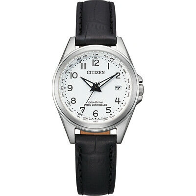 Pre-owned Citizen Black Womens Analogue Watch Ec1180-14a