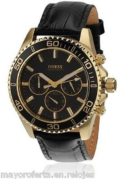 Pre-owned Guess W0171g3 Chaser Multifunction Watch Man Mejorofertarelojes