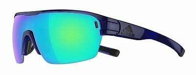 Pre-owned Adidas Originals Adidas Ad06 Zonyk Aero S Blue Shiny 4500  Sunglasses Authentic | ModeSens