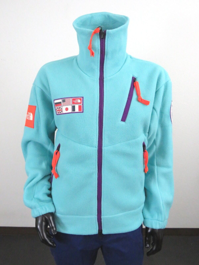 Pre-owned The North Face Mens  Tae Trans-antarctica 1990 Expedition Fleece Jacket - Blue In Transantarctic Blue