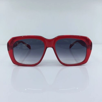 Pre-owned Goliath Ii Sunglasses Ultra  2 C. Translucent Red 62-20-150mm Holland In Grey Gradient