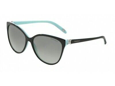Pre-owned Tiffany & Co Tiffany Sunglasses Tf4089b 80553c Black Gray Gradient
