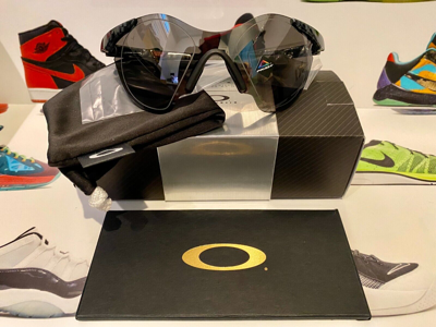 Pre-owned Oakley Sub Zero 2022 Prizm Muzm Carbon Fiber Black Limited Edition Collectors