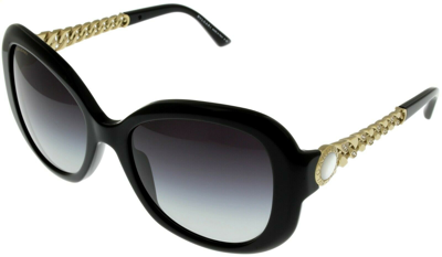 Pre-owned Bvlgari Sunglasses Women Bv8129hb 501/8g Square In Gray