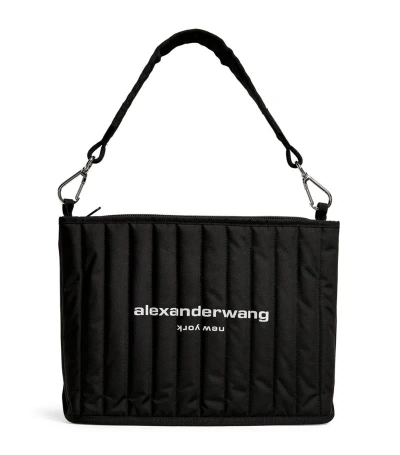 Alexander Wang Elite Tech Shoulder Bag In Black