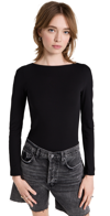 Wolford Memphis Long-sleeve Bodysuit In Black