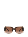 Versace Ve4405 Transparent Brown Gradient Sunglasses In Transparent Brown Gradient