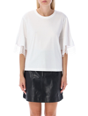 SEE BY CHLOÉ LACE INSERT T-SHIRT