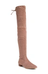 Stuart Weitzman Genna Over-the-knee Boot In Taupe