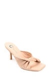 Journee Collection Greer Tru Comfort Foam Twist Sandal In Nude