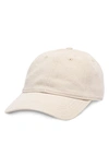 Madewell Broken In Baseball Cap In Light Stone