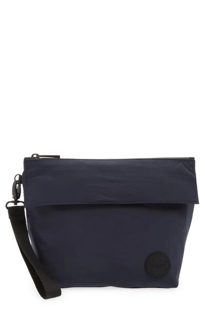 Ted Baker Tomile Papertouch Nylon Washbag In Navy