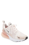 Nike Women's Air Max 270 Casual Sneakers From Finish Line In Pink