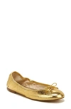 Sam Edelman Women's Felicia Slip On Ballet Flats In Gold