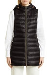 HERNO SERENA HOODED DOWN PUFFER VEST