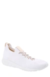 Nisolo Athleisure Knit Sneaker In White