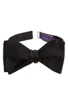Ralph Lauren Silk Bow Tie In Black