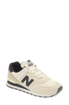 New Balance 574 Classic Sneaker In Macadamia Nut/ Black