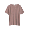 Rag & Bone Michal Linen-blend T-shirt In Red