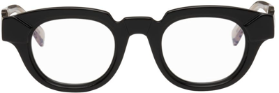 Kuboraum S1 Black Shine & Transparent Brown Glasses
