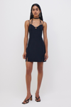 Jonathan Simkhai Eilish Mini Dress In Black