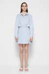 Simkhai Shaelyn Cotton Poplin Mini Dress Cove In Cove