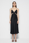 Jonathan Simkhai Eliza Essential Slip Dress In Black