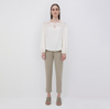 Simkhai Lochlyn Paisley Embroidery Long Sleeve Top In Ivory