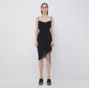 Jonathan Simkhai Trixie Mesh Mini Dress In Black