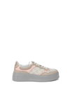 GUCCI `GG` LEATHER SNEAKERS