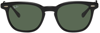 Ray Ban Black Hawkeye Sunglasses In 901/31