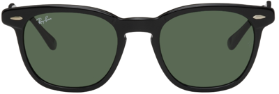 Ray Ban Black Hawkeye Sunglasses