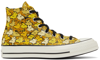 CONVERSE YELLOW PEANUTS EDITIONS CHUCK 70 SNEAKERS