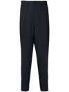 3.1 Phillip Lim Pleat-detail Tapered Trousers In Blue